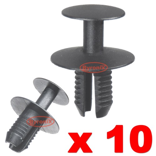 Mini grille clips top bumper - clips,