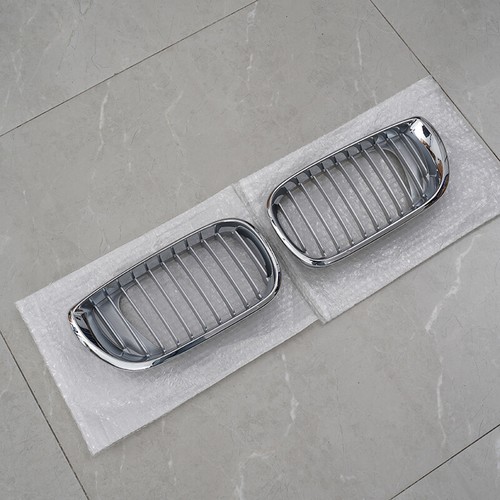 Pair chrome front kidney - pair,