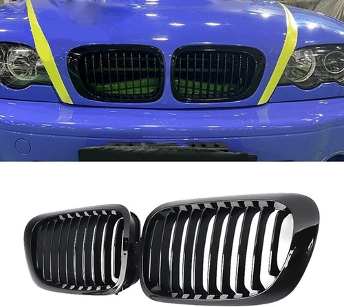 Pair front kidney grille gloss - front,