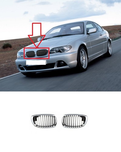 New front bumper - front, chrome